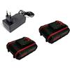 PS STORE Kit 2 Batteria 48V + Caricabatterie Per Forbice Cesoia Da Potare Potatura Brico