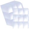 Oderra 648 buste per carte, 34 pagine di tasca per carte Pokemon con tasche su entrambi i lati per carte Trading Card Game Collection, trasparente tasca raccoglitore per carte