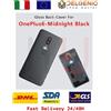 ONEPLUS COVER BACK VETRO POSTERIORE per ONEPLUS 6 A6000 1+6 NERO BIADESIVO BATTERIA 6003