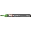 KREUL 62103 - Penna per tatuaggi verde, larghezza linea 0,5-3 mm, inchiostro cosmetico a base d'acqua, dura fino a 5 giorni, dermatologicamente testato, vegan, senza parabeni