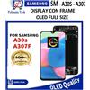 Samsung DISPLAY TOUCH FRAME SAMSUNG GALAXY A30s SM - A307 NERO OLED PARI ORIGINALE