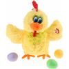 Galline crude depongono uova di gallina Pazzo che canta e balla Giocattolo