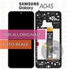 Samsung DISPLAY SAMSUNG A04S SM-A047 SCHERMO FRAME LCD VETRO TOUCH SCREEN PARI ORIGINALE