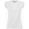 MADE IN ITALY MAGLIETTA SEXY DA DONNA IN 100% COTONE - COTONE FIAMMATO: INTIMO