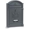 SILMEC Cassetta Postale Silmec POSTE REGIE Grigio Ferro