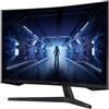 Samsung Odyssey G5 C27g54tqbu 27´´ Wqhd Va Led 144hz Curved Gaming Monitor Trasparente One Size / EU Plug