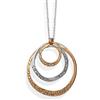 Boccadamo Collana Donna BOCCADAMO XGR592RS con Pendente Bicolore con Cristalli