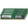 Memoria 8GB 4 x 2GB DDR2 800MHz PC2-6400 240Pin DIMM RAM Desktop per Micron IT