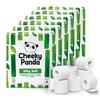 The Cheeky Panda Carta Igienica Bamboo | 24 x Rotoli Carta Igienica 3 Veli (6 Confezioni) | 200 Soffici Fogli | Biodegradabile ed Ecológico | Senza plástica