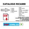 Catalogo ricambi AGRIFULL 80-50 56 E 60 VF 66 70 75 76 86 95 105 manuale esplosi