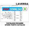 LAVERDA 2350MCS Catalogo ricambi Manuale parti esplosi mietitrebbia SPARE PARTS