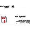 Catalogo ricambi trattore FIAT 480 Special Manuale parti di ricambio esplosi CD