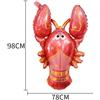 Rocca Fun Factory PALLONE MYLAR GIGANTE ARAGOSTA 98 X 78 CM SAGOMA SUPER SHAPE
