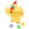 Il ballo della gallina musicale poserà le uova di gallina Bambola che canta