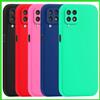 Cover per Samsung Galaxy A12 in Silicone Custodia Protezione Pellicola di Vetro