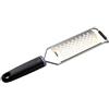 PIAZZA - Grattugia Formaggio Manuale in Acciaio Inox - Manico Antiscivolo 31.5cm - Lama Media 6.5x13.5cm - Ideale anche per Verdure, Limone, Mela, Patate, Carote, Agrumi