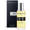 Yodeyma West fragranza maschile eau de parfum 15 ml