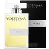 Yodeyma West fragranza maschile eau de parfum 100 ml