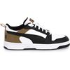 PUMA REBOUND V6 LOW scarpe uomo alte sneakers mid casual basket run pelle lacci