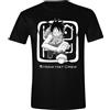 PCMerch One Piece Maglietta Nera con Disegno Monkey D. Luffy - T-Shirt PCMerch