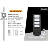Dopa Store Lampione Solare Faro LED 100W 150W 200W con Pannello sensore movimento Esterni
