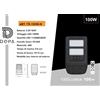 Dopa Store Lampione Solare Faro LED 100W 150W 200W con Pannello sensore movimento Esterni
