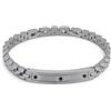 Boccadamo Bracciale Uomo BOCCADAMO ABR642N in Acciaio con Viti Nere