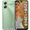 Blackview Cellulare Android 13 A52Pro Smartphone 12GB+128GB 6.5" Dual SIM 8-Core