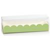 Subitodisponibile 10X FIBRA VERDINO 16x5x5 cm Scatola BOMBONIERA Astuccio PVC c/Vaschetta 1B93