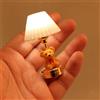 Lampada Da Tavolo In Miniatura Per Casa Delle Bambole 1/12 Lampada
