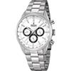 Festina Orologio Cronografo Uomo FESTINA F16820/Q in Acciaio Fondo Bianco