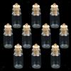 10pcs Bottiglie Vetro Vuote Fiale Pendenti Ciondolo Contenitore Per Profumo