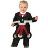 Guirca Carnevale halloween Vestito Saw enigmista triciclo trycicle Doll neonati 12-24 m