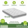 Garnero Arredamenti Materasso matrimoniale 160x200cm anallergico antiacaro H. 15cm SMART SLEEP