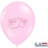 Subitodisponibile 12 PEZZI Palloncini lattice 30 cm Rosa Pastello stampa SCARPETTA 0F7D