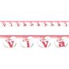 Subitodisponibile Banner Festone cartoncino VIVA GLI SPOSI elegance da 2.60 metri 09VG