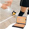 Appunti pieghevoli per allenamento di pallavolo Lavabile a secco Lavagna per