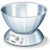 Beurer KS54 BILANCIA DA CUCINA ELETTRONICA PORTATA 5 KG IN ACCIAIO INOX