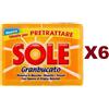 AVA 6 PZ SOLE GRANBUCATO SAPONE PER BUCATO A MANO (2x250gr) - 12 SAPONETTE da 250gr