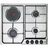 De'Longhi DELONGHI FFI36ER PIANO COTTURA 4 FUOCHI + 1 PIASTRA ELETTRICA ACCIAIO INOX