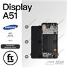 SAMSUNG DISPLAY A51 A515 ORIGINALE SERVICE NERO TOUCH SCREEN SCHERMO