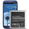 PER COMPATIBILE BATTERIA PER Samsung Galaxy S3 i9301 NEO | EB-L1G6LLU 2100 mAh 4 Come Originale