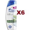 head & shoulders 6 PZ HEAD & SHOULDERS TEA TREE RINFRESCANTE SHAMPOO ANTIFORFORA 250ML