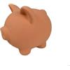 MAIALINO SALVADANAIO CLASSICO IN TERRACOTTA CON FESSURA SOLDI BANCONOTE MONETE