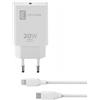 Cellularline USB-C Charger Kit 20W - USB-C to Lightning - iPhone 8 or later Cari