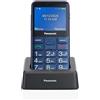 Panasonic KX-TU155 6,1 cm (2.4") 102 g Blu Telefono di livello base