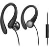 Philips TAA1105BK/00 cuffia e auricolare Cablato A clip, In-ear Sport Nero