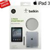 Belkin Starter Kit originale Custodia+Pellicola+Pennino Stylus per Apple iPad3
