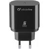 Cellularline USB-C Super Fast Charger PD 25W - Samsung A70, A80, A90, Note 10, N