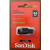 SanDisk PENDRIVE USB 2.0 Sandisk 16 GB 32 GB 64 GB Chiavetta CRUZER BLADE Memoria SPARK